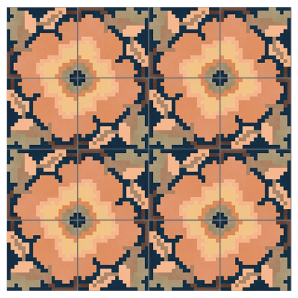 carrelage à fleurs, carrelage fleur, carrelage fleuri, carreaux de ciment, carreaux de ciment à fleurs, carreaux de ciment floral, carreau de ciment, carreau de ciment floral, sol à fleurs, motif floral, motif fleurs