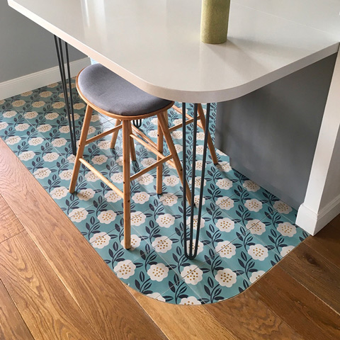Carreaux de ciment, Maison Bahya & Mini Labo, modèle Camélia
