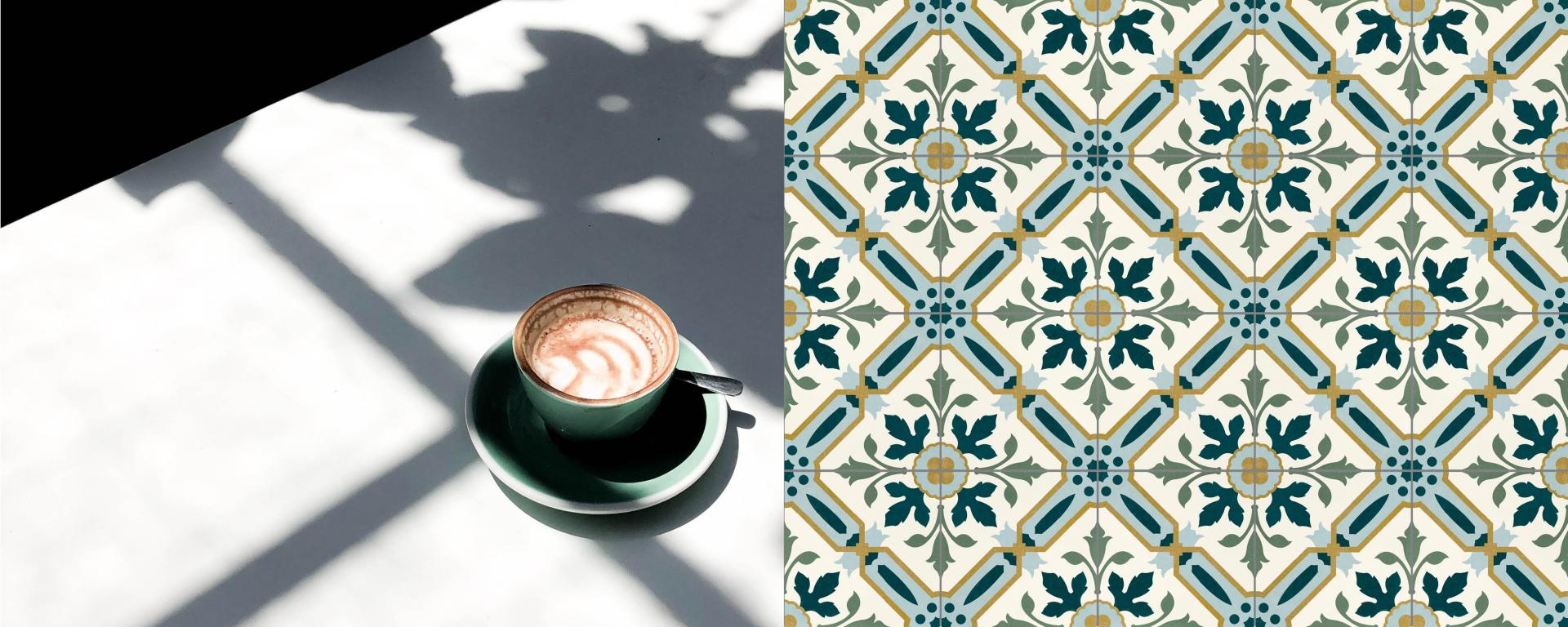carrelage rétro Maison Bahya