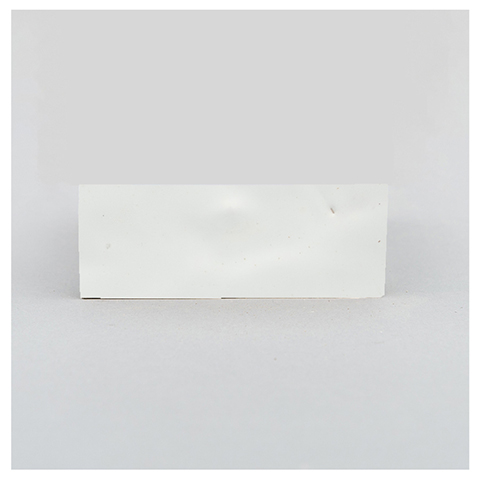 Zelliges bejmat rectangulaire 5x15 cm blanc N°2