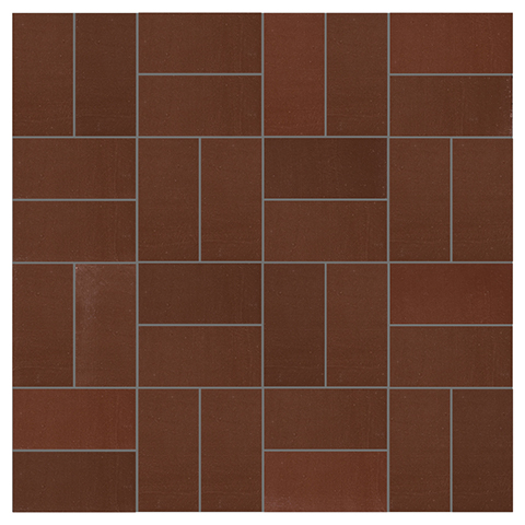 carreaux de ciment, carreau de ciment, carreaux de ciment unis, carrelage brique, carrelage couleur brique, dalles rectangulaires