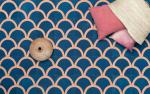 Maison Bahya cement tiles Ondine Fish Scale pattern