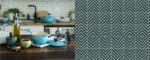 Maison Bahya cement tiles Chevrons pattern