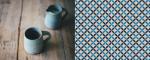 Maison Bahya cement tiles Yasmine pattern in 3 colours