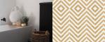 Maison Bahya cement tiles Zebra pattern 2 colours