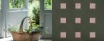 Carreaux de ciment Navettes D1 et cabochons F7
