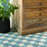 carreaux de ciment Maison Bahya & Mini Labo 
modèle Camélia